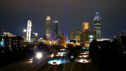 This is the Atlanta skyline. Gwinnett County does not look like this.