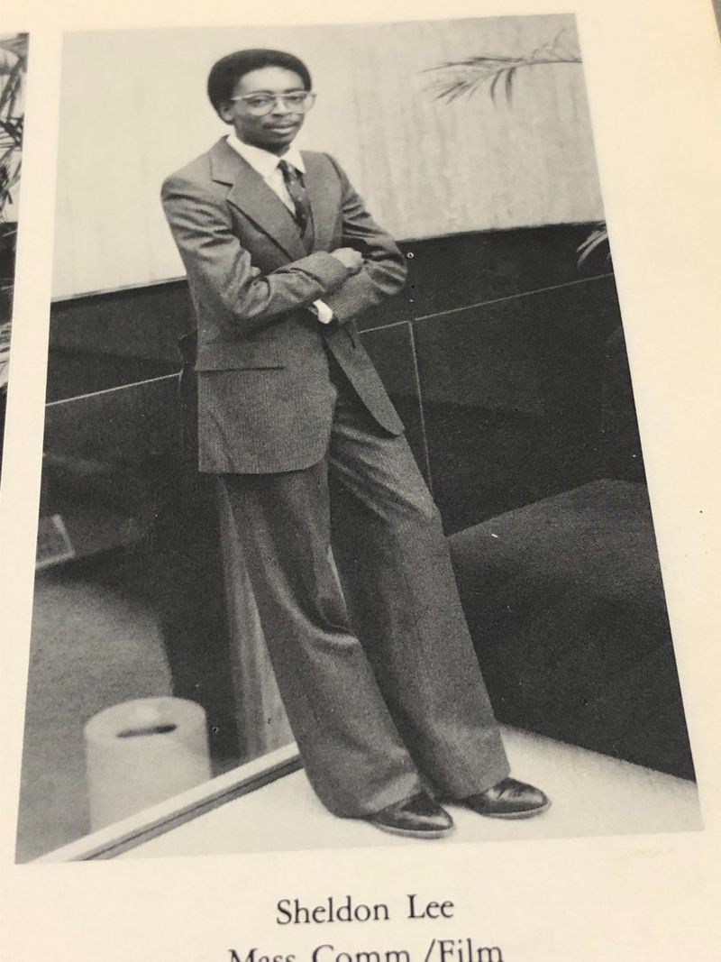 Spike Lee, shown in the 1979 Morehouse College yearbook. CONTRIBUTED BY MOREHOUSE COLLEGE