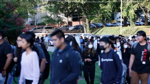 Hundreds of students in the DeKalb County School District are waiting for psychological evaluations, district staff said this month, thanks to a shortage of psychologists and increased need since the COVID-19 pandemic. (Miguel Martinez / miguel.martinezjimenez@ajc.com)