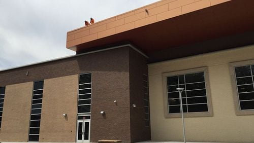 Redan High was the site of a large fight between students and adults on Wednesday, police said. (Facebook photo)