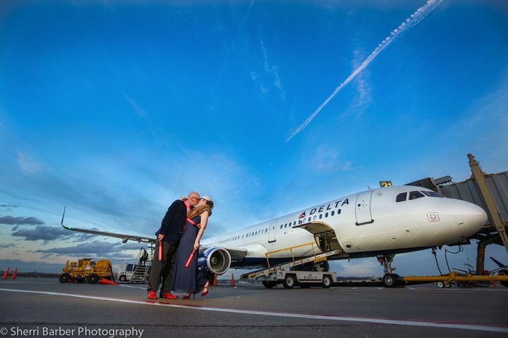 Love is in the air with weddings and engagements on Delta
