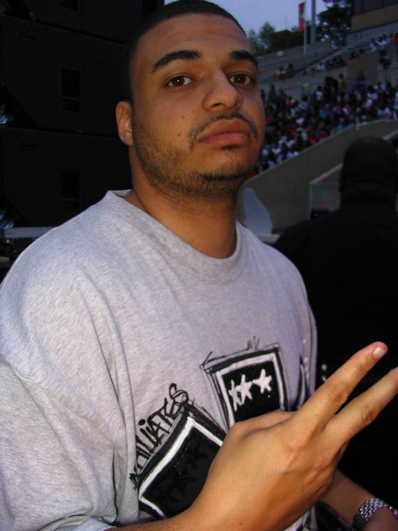 DJ Sense in 2007. Photo by Sonia Murray