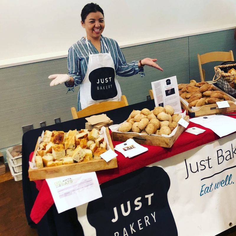 Just Bakery can be found at community events, like this one held at the Atlanta Botanical Garden. CONTRIBUTED BY JUST BAKERY OF ATLANTA