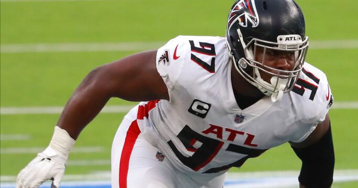 Falcons star Grady Jarrett providing meals to first responders in Rockdale,  Atlanta, Sports