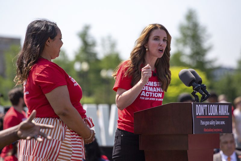 Shannon Watts organized a conference call for white women in support of Vice President Kamala Harris.