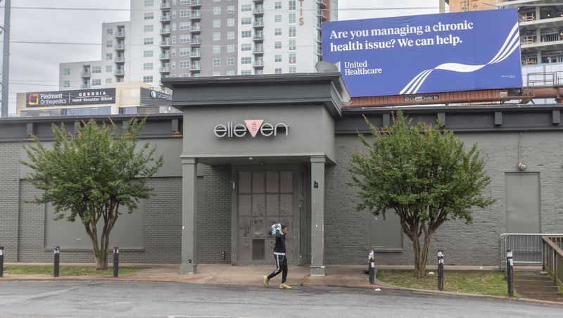 Elleven45 Lounge is located at 2110 Peachtree Road in Buckhead. (John Spink/AJC)