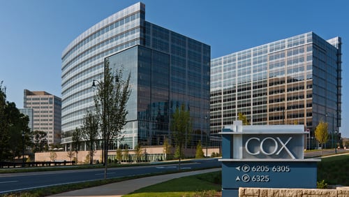 The Cox Enterprises campus in Sandy Springs. SPECIAL to the AJC.