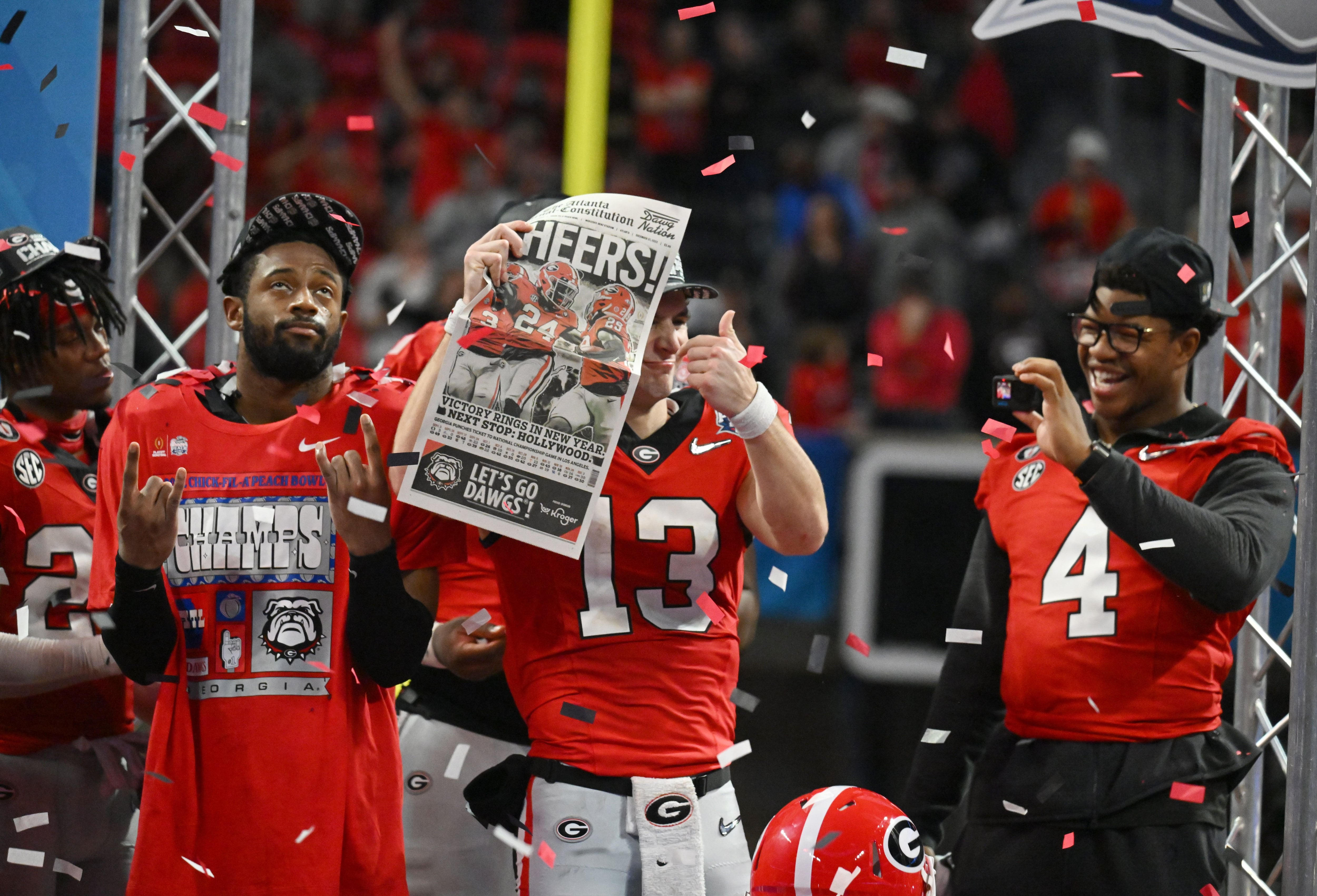 Georgia football has a New Year miracle to win the Peach Bowl