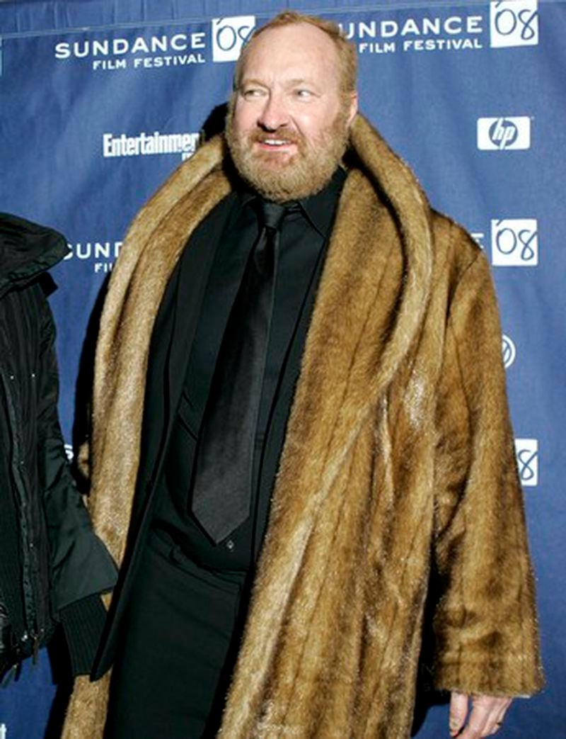 Randy Quaid sports what he says is fake fur at the premiere of the film "U2 3D." Good thing -- PETA protesters descended on Park City too.