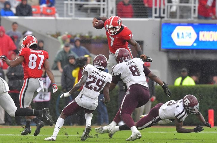 Photos: Bulldogs edge Aggies, face Georgia Tech next