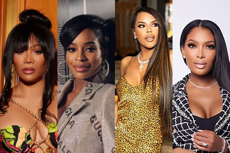 The new cast members of "Real Housewives of Atlanta" season 16: Angela Oakley,  Shamea Morton Mwangi, Kelli Ferrell, and Brittany Eady. BRAVO