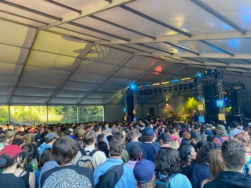 Crowds turned out Friday, October 22, 2021, for the return of the Shaky Knees Music Festival. (Photo: Avery Newmark/AJC)