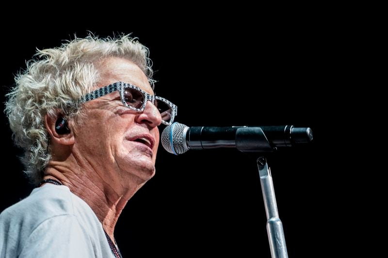 REO Speedwagon with lead vocalist Kevin Cronin performs at the Xfinity Center, Sunday, Aug. 5, 2018, in Mansfield, Massachusetts. (Photo by Robert E. Klein/Invision/AP)