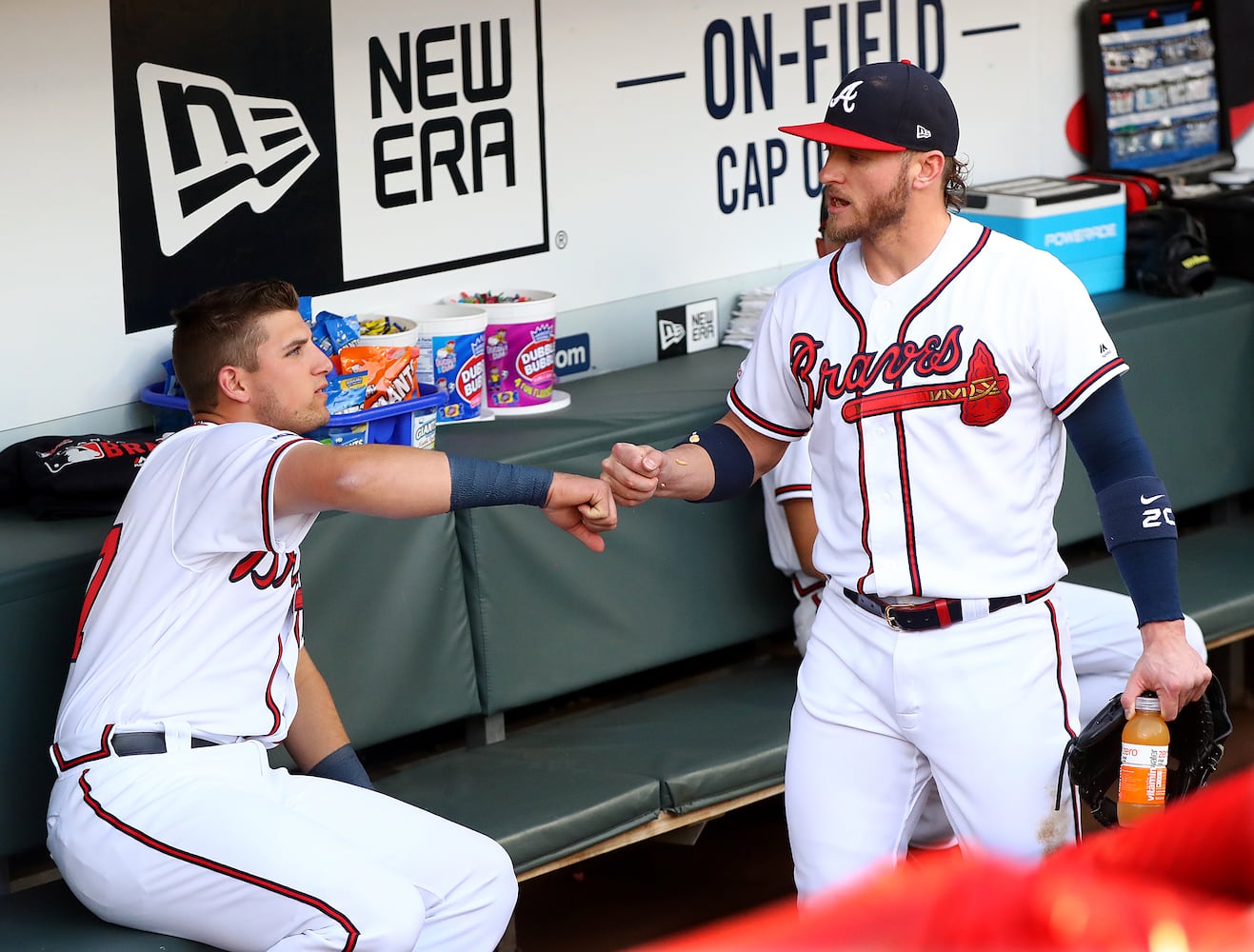 Photos: Braves’ Austin Riley crushes home run in his first game