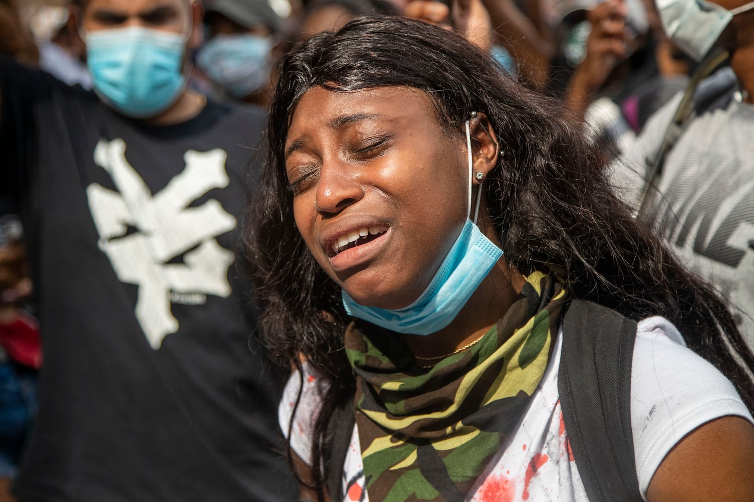 PHOTOS: Rally against police violence draws hundreds to downtown Atlanta