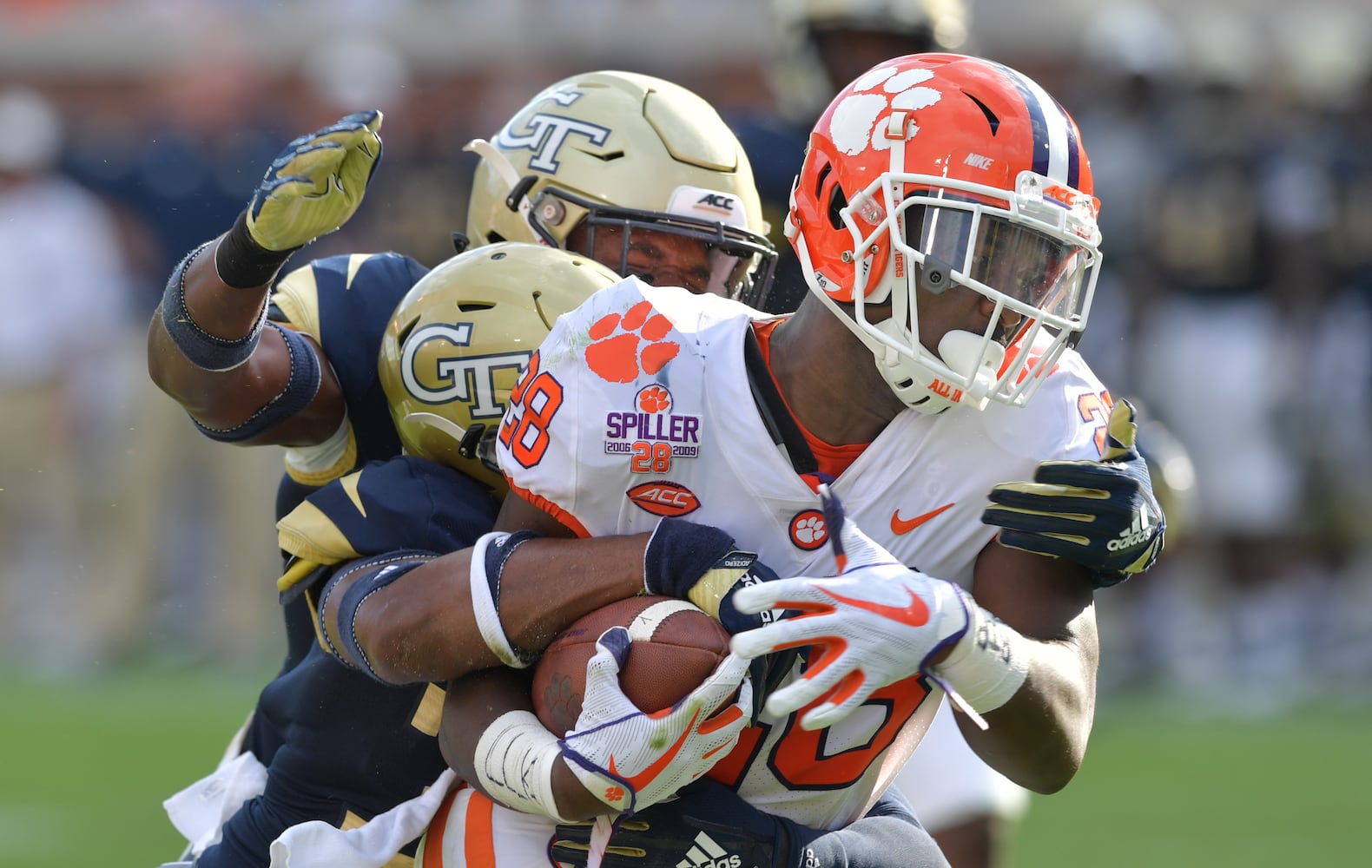 Photos: Georgia Tech loses to ACC powerhouse Clemson