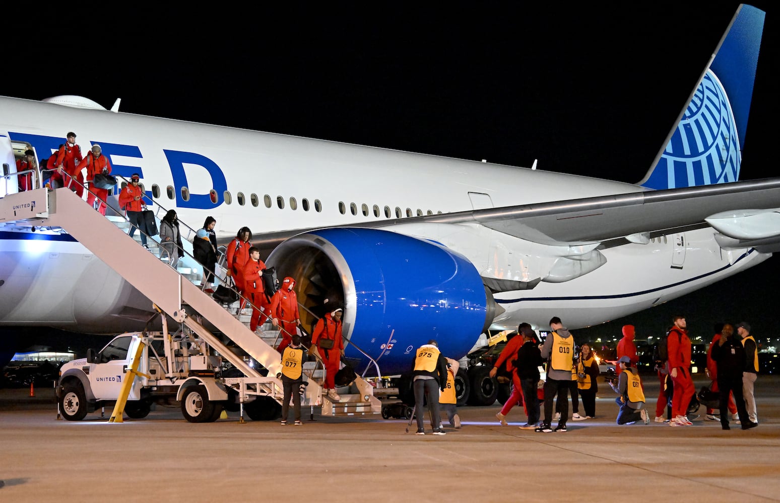 Photo: CFC title team arrivals