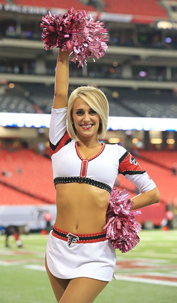 Falcons cheerleader: Amy