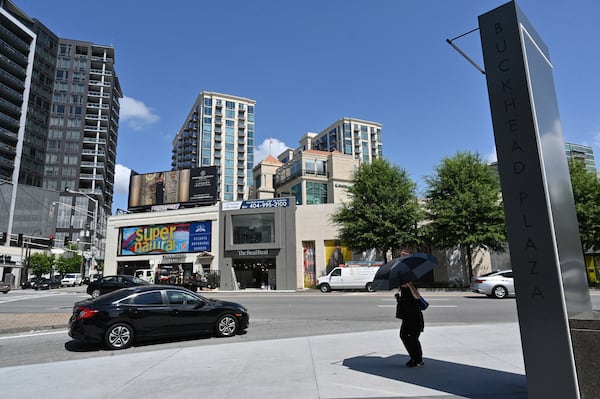 Part of Buckhead's commercial core, where a number of luxury shops are located. (Hyosub Shin / Hyosub.Shin@ajc.com)