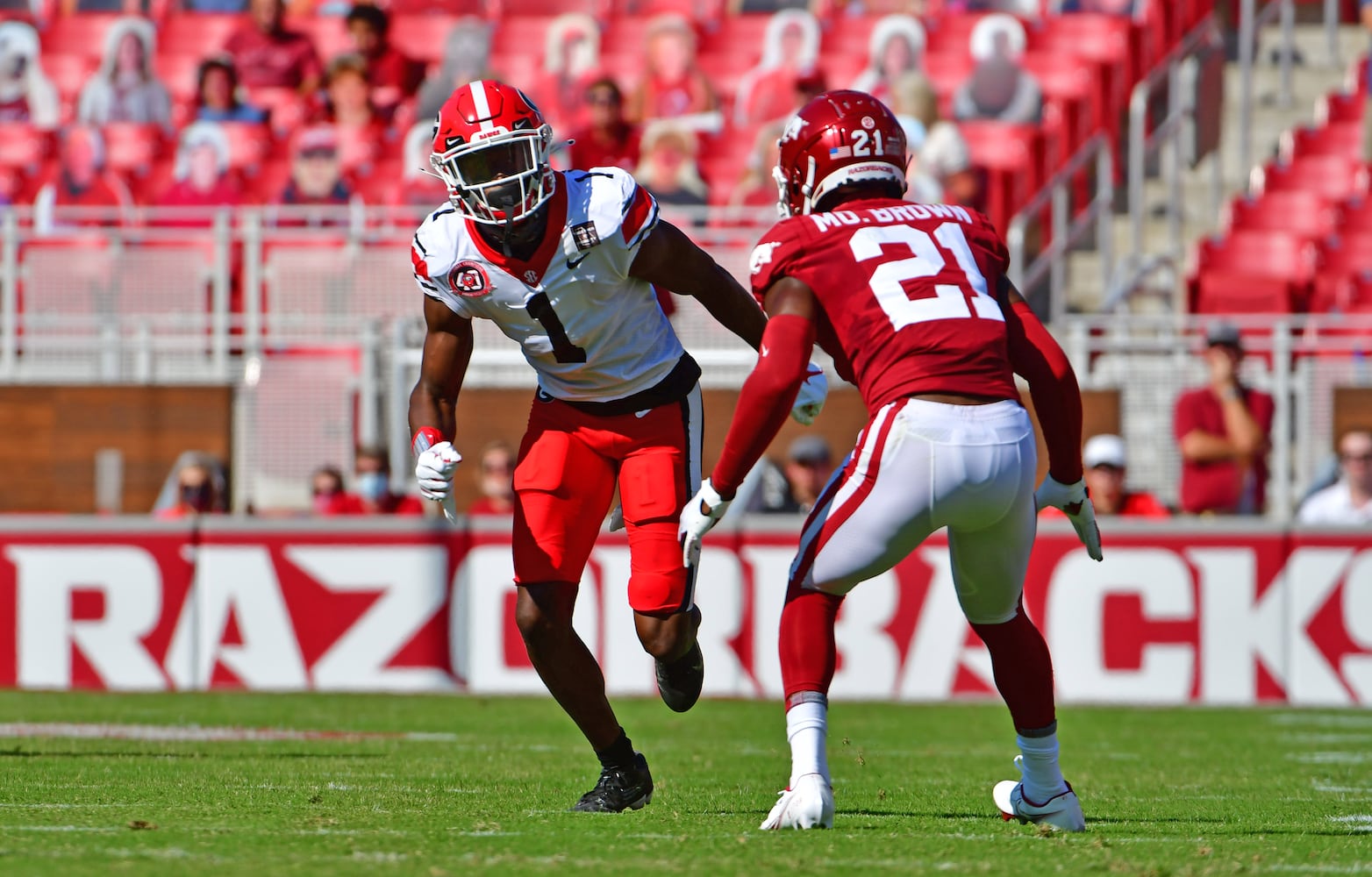 Georgia at Arkansas