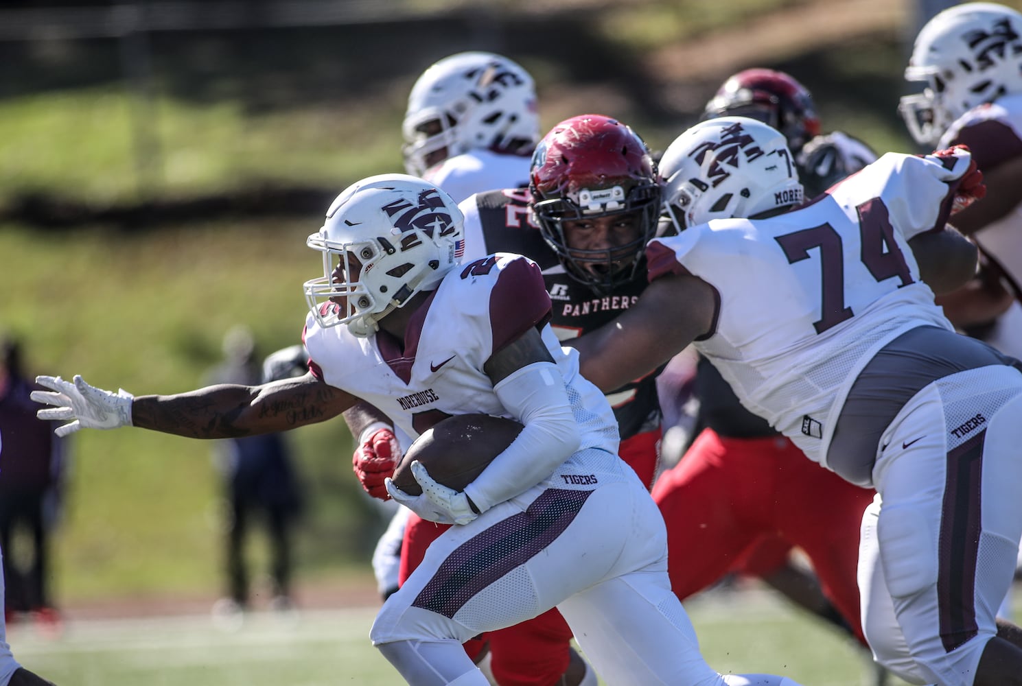 Photos: Rivals Clark Atlanta and Morehouse meet again