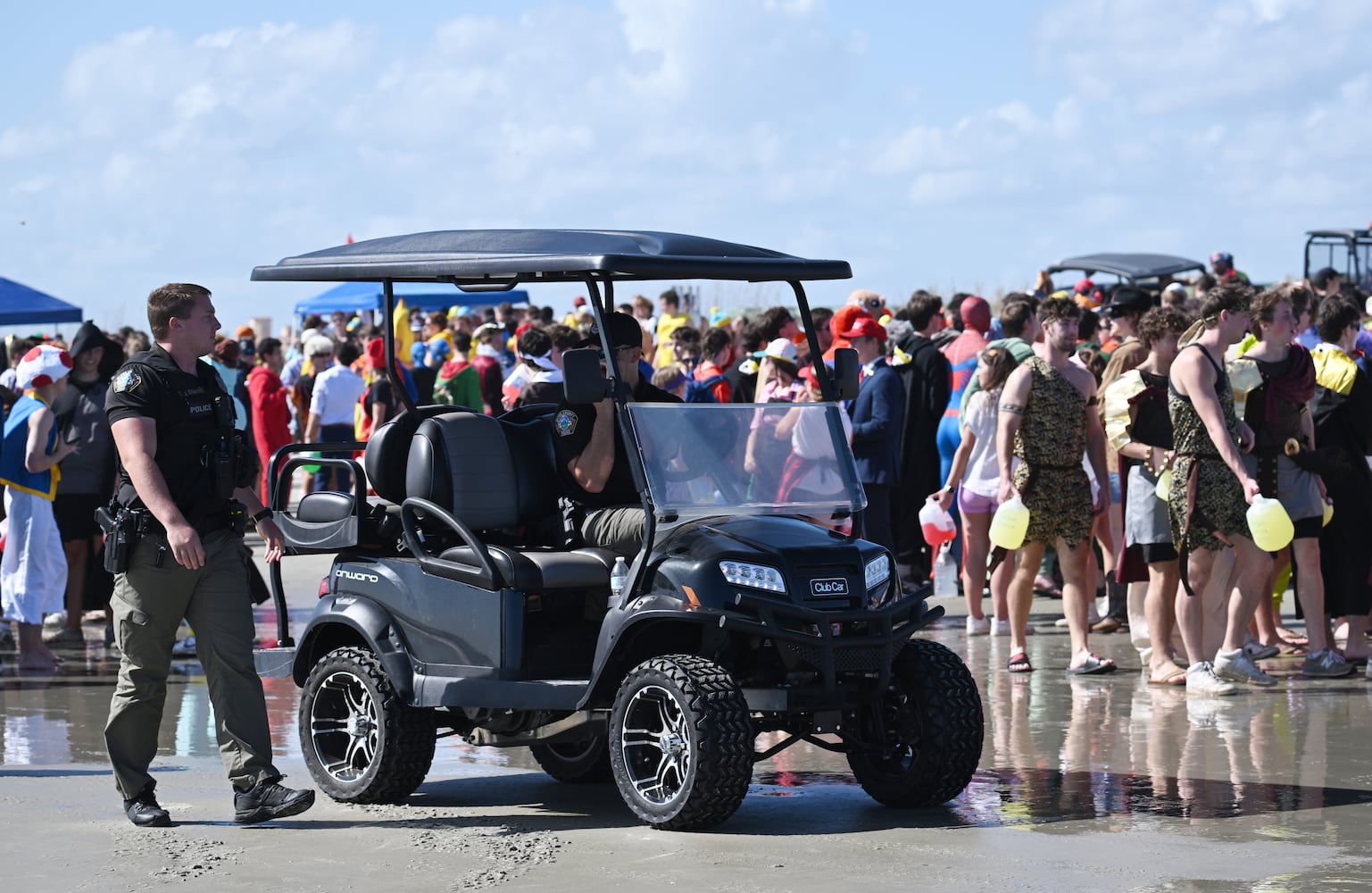 Frat Beach ahead of Georgia Florida game