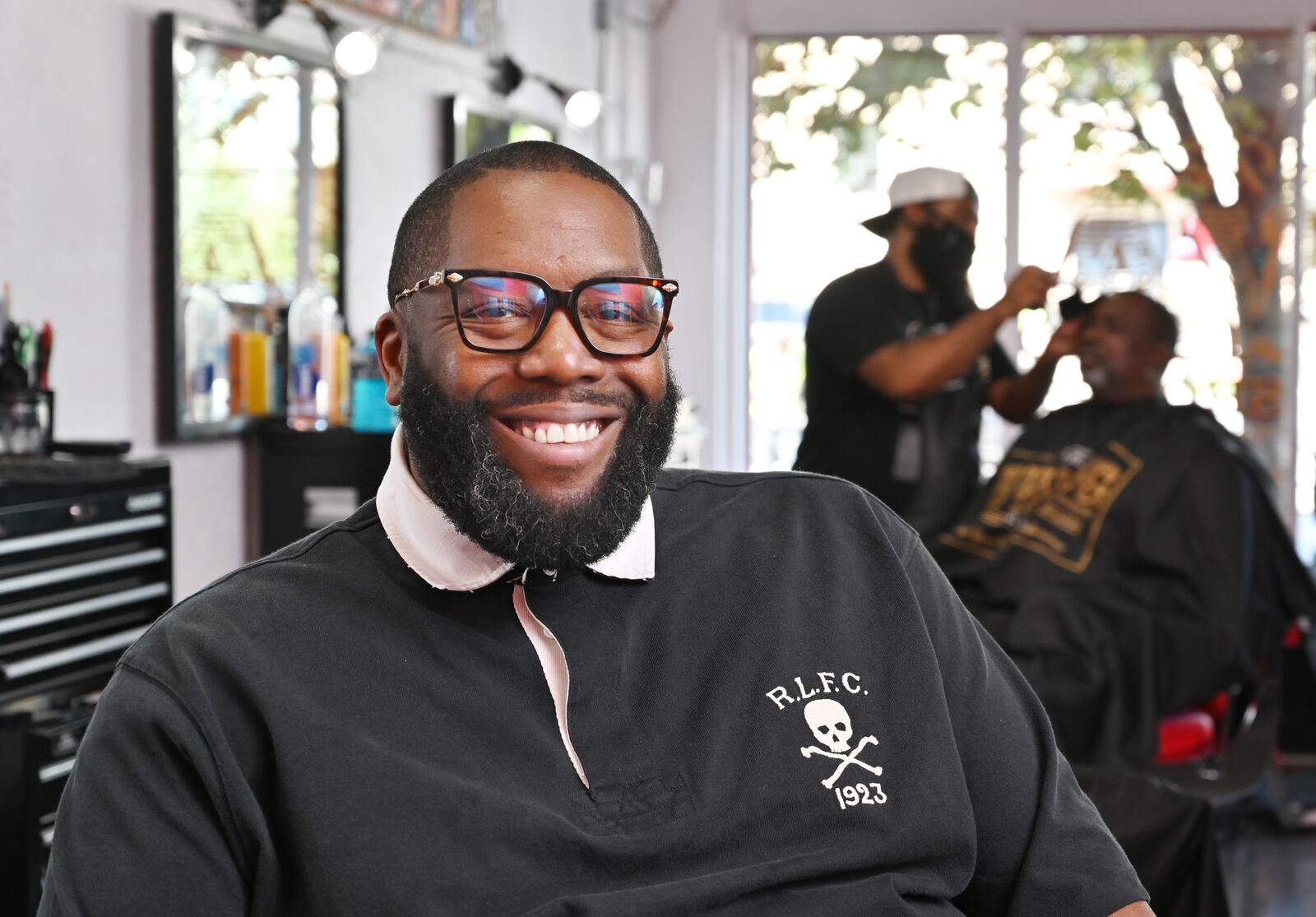 Killer Mike at The Swag Shop in Atlanta on Tuesday, Oct. 6, 2020. (Hyosub Shin / Hyosub.Shin@ajc.com)