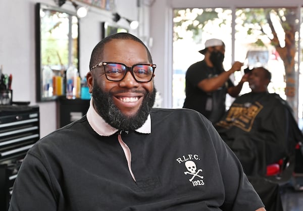 Killer Mike at The Swag Shop in Atlanta on Tuesday, Oct. 6, 2020. (Hyosub Shin / Hyosub.Shin@ajc.com)