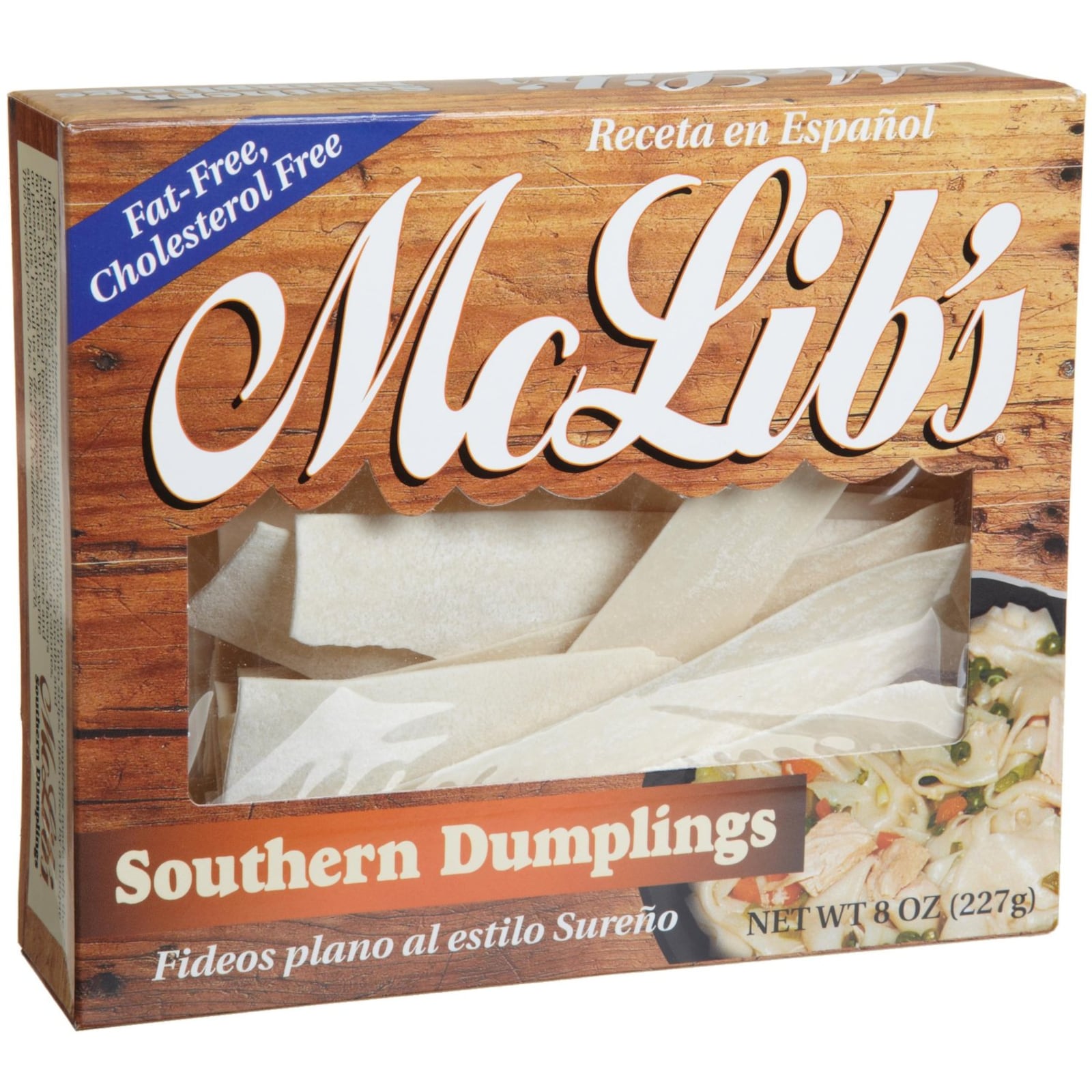 Southern flat dumplings. (Courtesy of McLib’s Southern Dumplings)