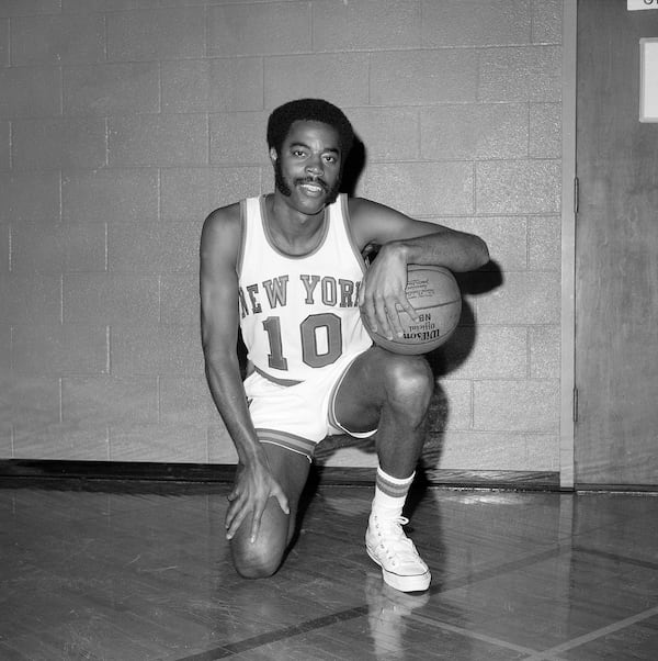 New York Knicks basketball player Walt Frazier is shown Sept. 15, 1970.