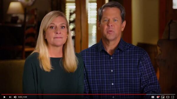 Governor-elect Brian Kemp dropped his shotgun and chainsaw and went on the air in advertisements with his wife, Marty, to portray him as a kinder, gentler fellow who will help people with pre-existing conditions. 