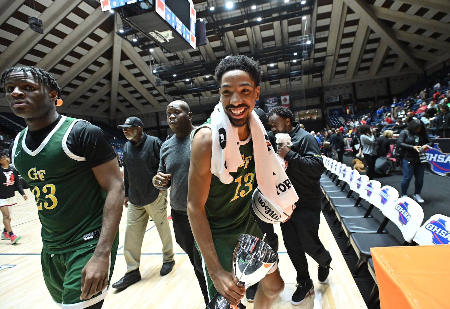 Class A Division II boys: Manchester vs. Greenforest