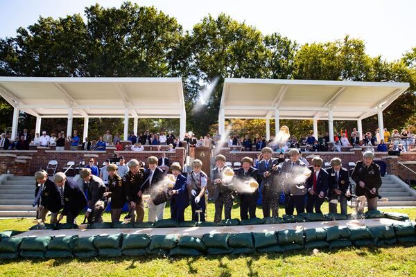 The University of North Georgia began construction of its Wynne-Mathews Military Science Center for the Corps of Cadets with a Sept. 23 groundbreaking ceremony.