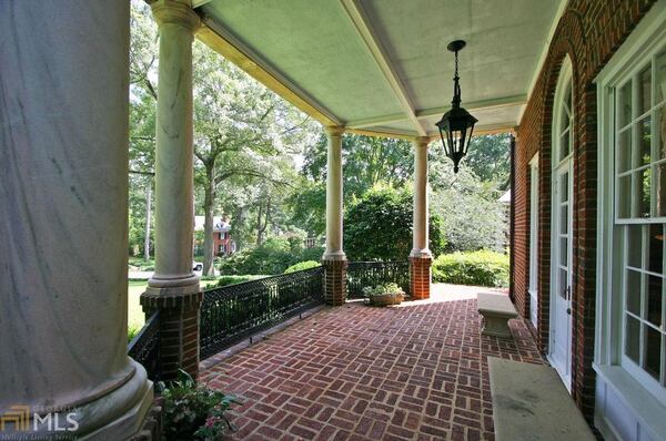 The home at Springdale Road is described as "one of the most elegant homes in Druid Hills."