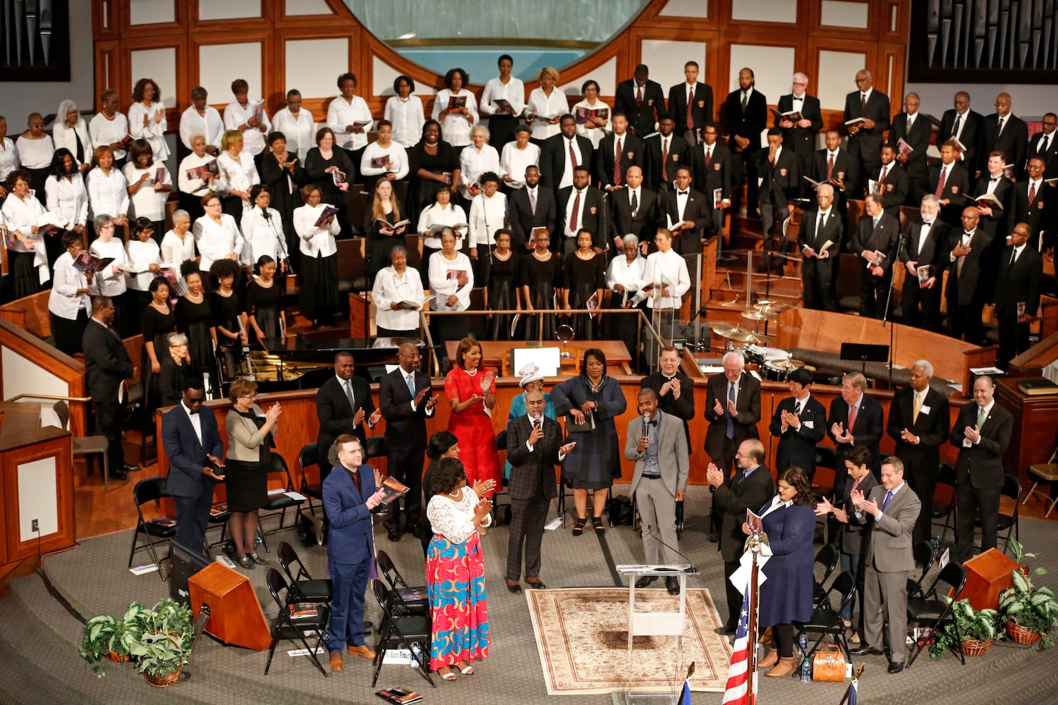 Honoring Martin Luther King's legacy at Ebenezer Baptist Church