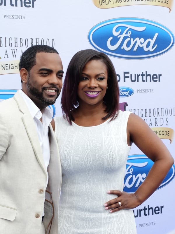 Todd Tucker and Kandi Burruss in 2014. CREDIT: Rodney Ho/ rho@ajc.com