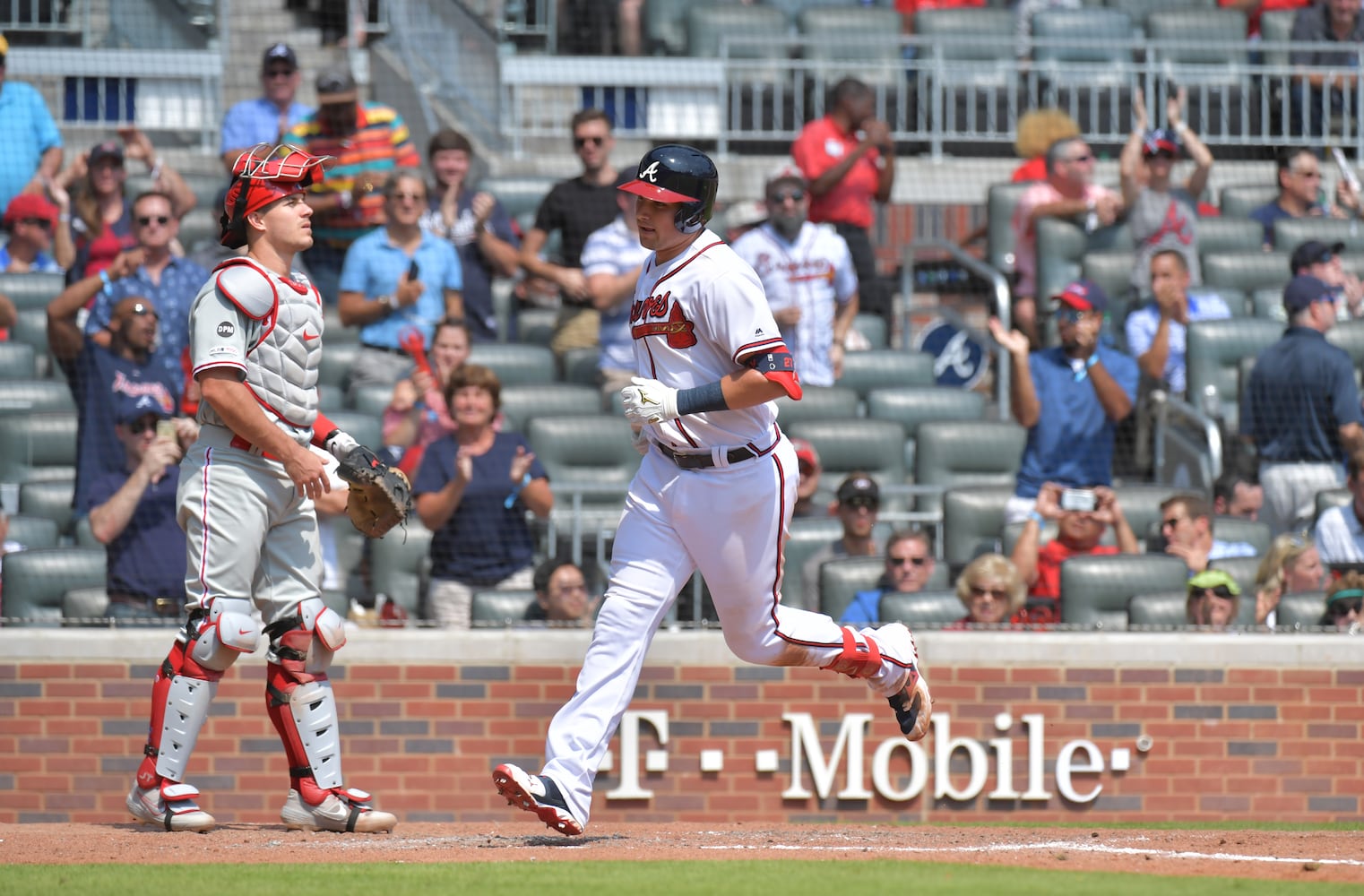 Photos: Acuna hits 40th HR as Braves, Phillies battle at SunTrust Park