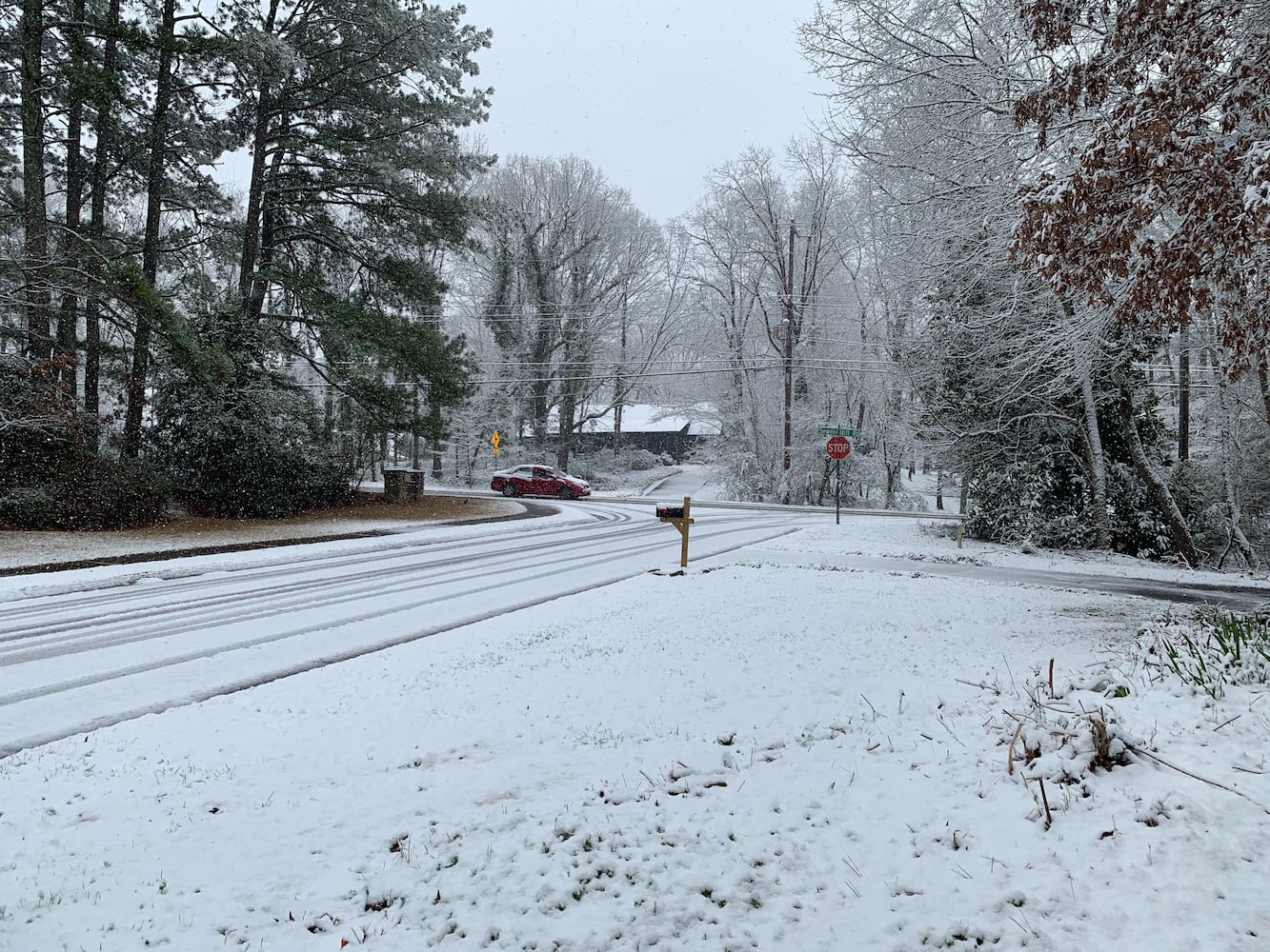 PHOTOS: Snow scenes in metro Atlanta, North Georgia