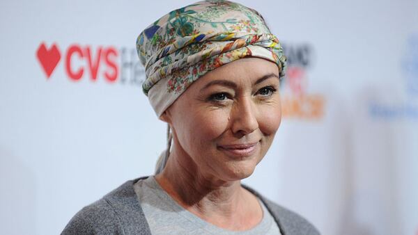 LOS ANGELES, CA - SEPTEMBER 10:  Actress Shannen Doherty attends Hollywood Unites For The 5th Biennial Stand Up To Cancer (SU2C), A Program Of The Entertainment Industry Foundation (EIF) at Walt Disney Concert Hall on September 9, 2016 in Los Angeles, California.  (Photo by Jason LaVeris/FilmMagic)