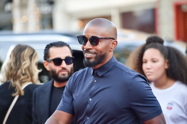 WESTWOOD, CALIFORNIA - AUGUST 13: Jamie Foxx attends the LA Premiere of Entertainment Studios' "47 Meters Down Uncaged" at Regency Village Theatre on August 13, 2019 in Westwood, California. (Photo by Matt Winkelmeyer/Getty Images)