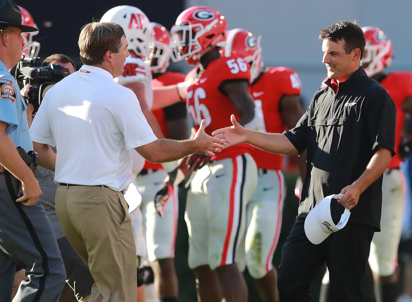 PHOTOS: Bulldogs roll over Austin Peay in Athens