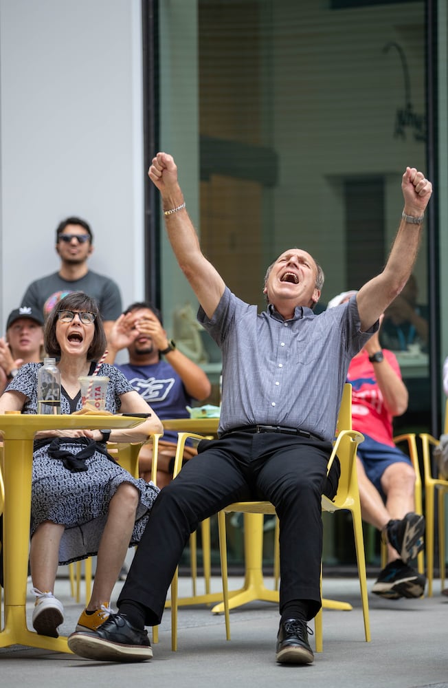 Chris Eubanks watch party at Georgia Tech