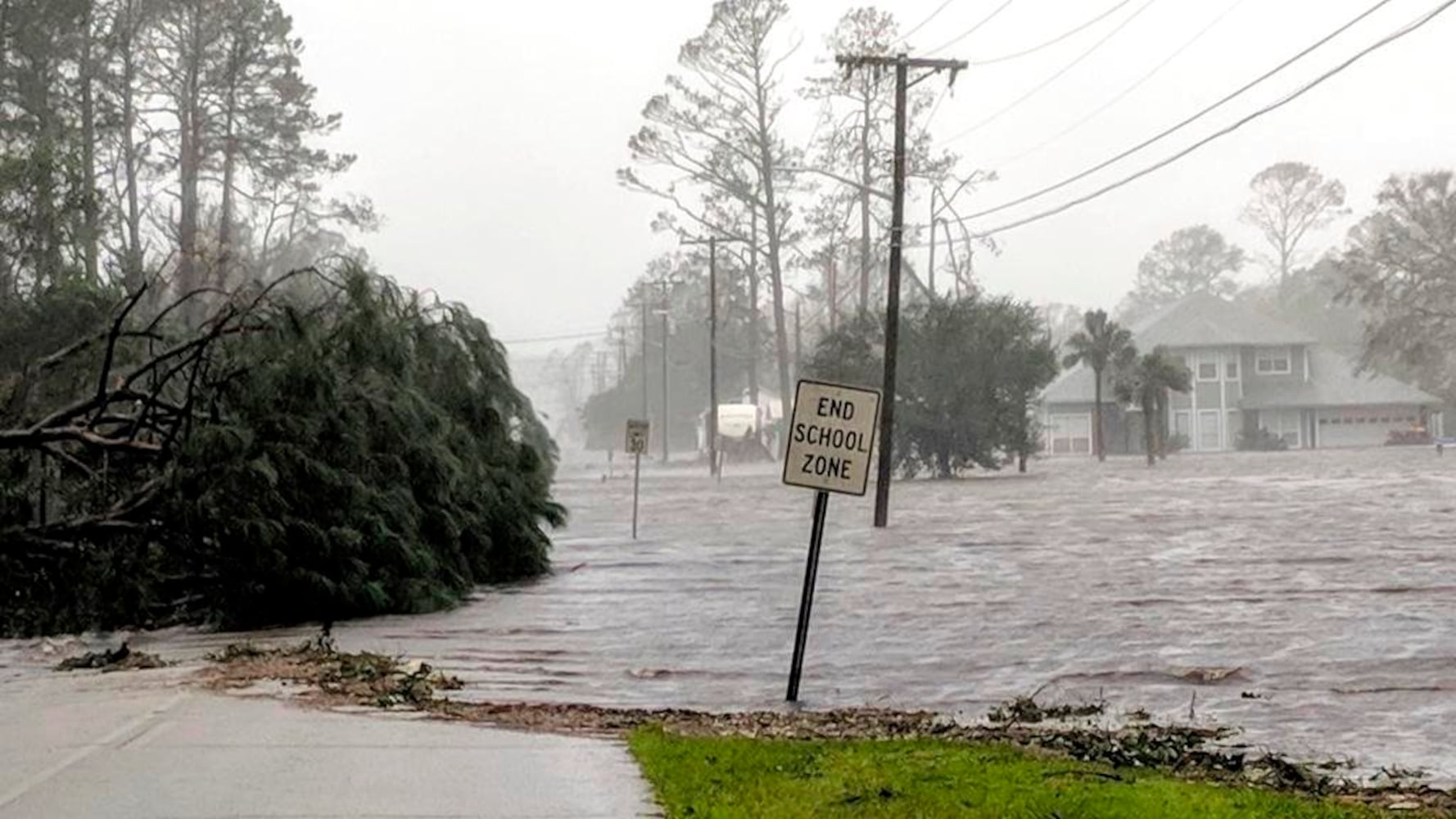 Photos: Hurricane Michael leaves behind path of destruction