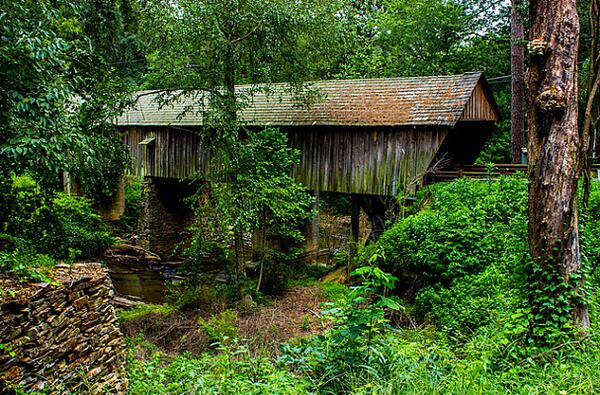 Concord Covered Bridge is in Cobb County's Heritage Park.