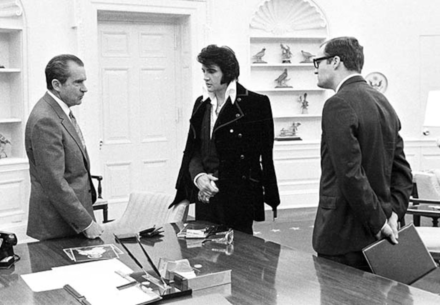 Elvis and Richard Nixon