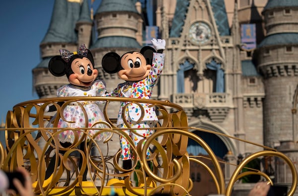 Mickey Mouse and Minnie Mouse are celebrating their birthdays Nov. 18.