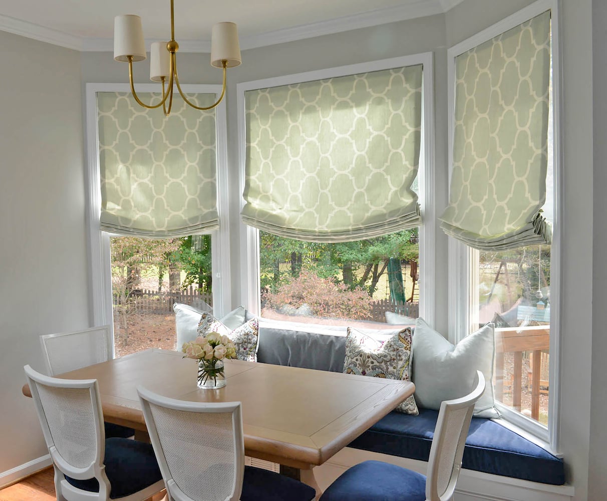 Photos: Designer fabrics, renovations update traditional Marietta home