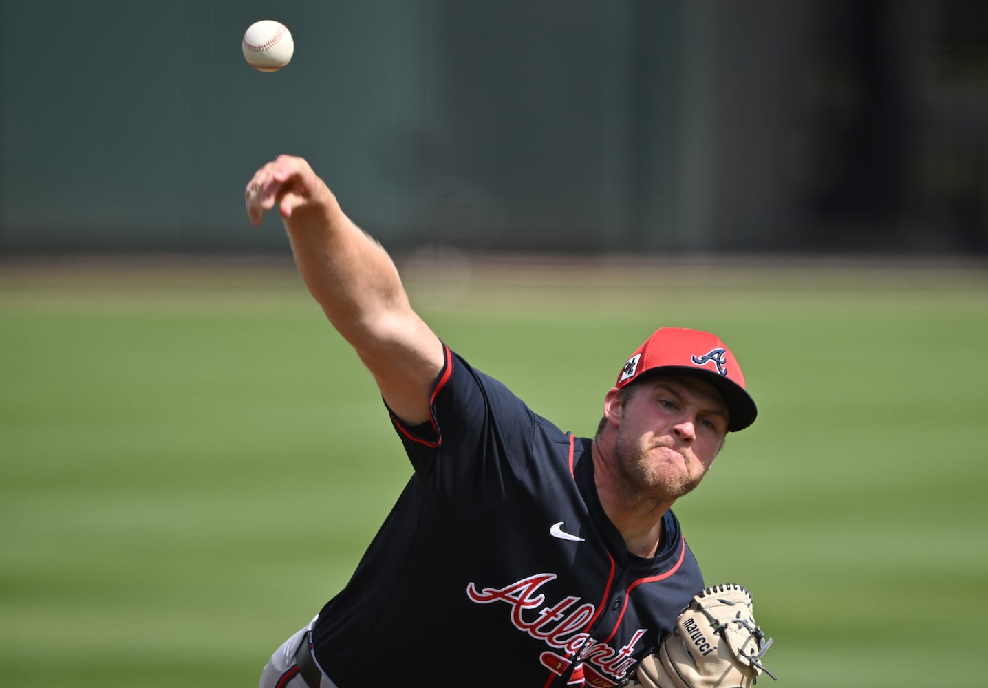 First full-squad spring training workouts