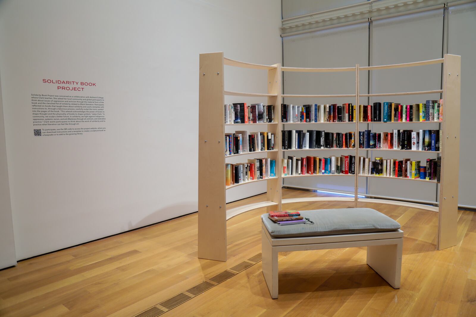 "The Solidarity Book Project" is part of the Sonya Clark exhibit "We Are Each Other" at the High Museum of Art.