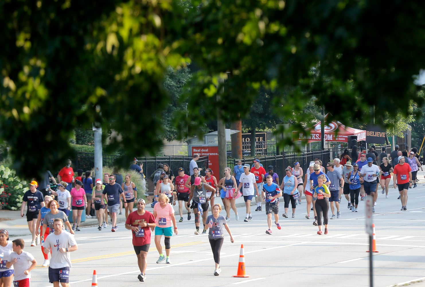 Peachtree Road Race photos